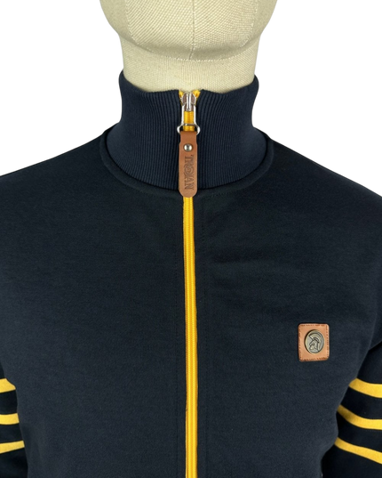 Stripe Sleeve Track Top