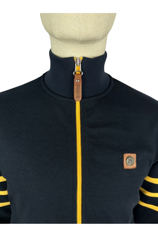 Stripe Sleeve Track Top