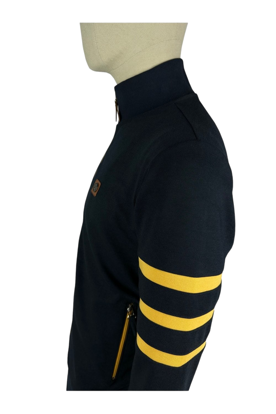 Stripe Sleeve Track Top