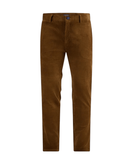 A FISH NAMED FRED Trouser Rib chocolate brown
