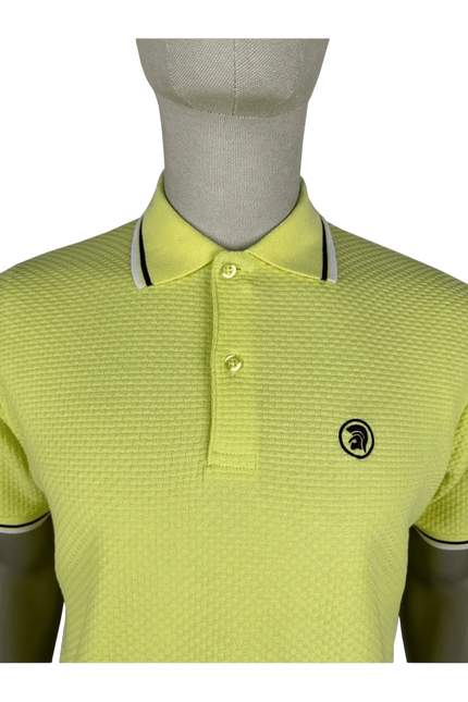 TROJAN Twin Tipped Textured Polo