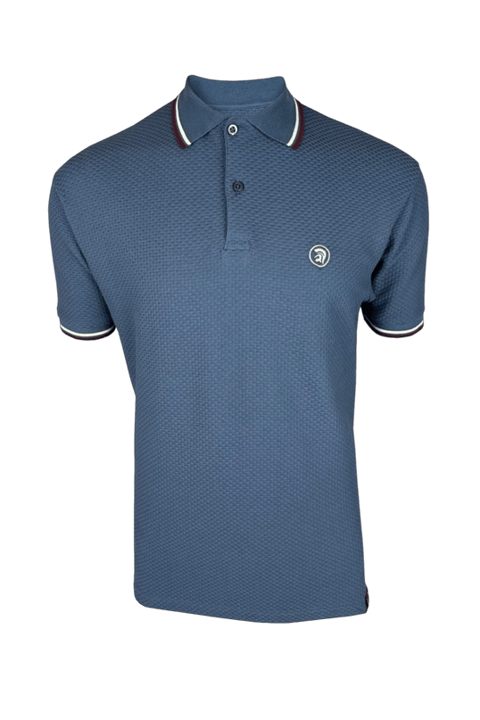 Twin Tipped Textured Polo