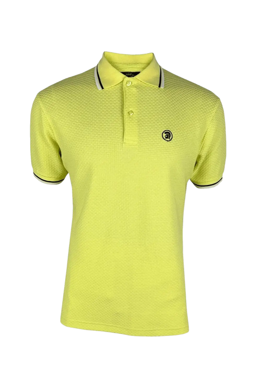 TROJAN Twin Tipped Textured Polo