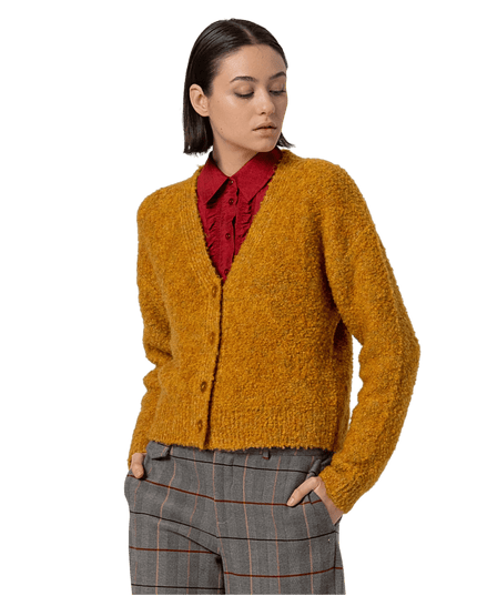 SURKANA gilet Toci senape