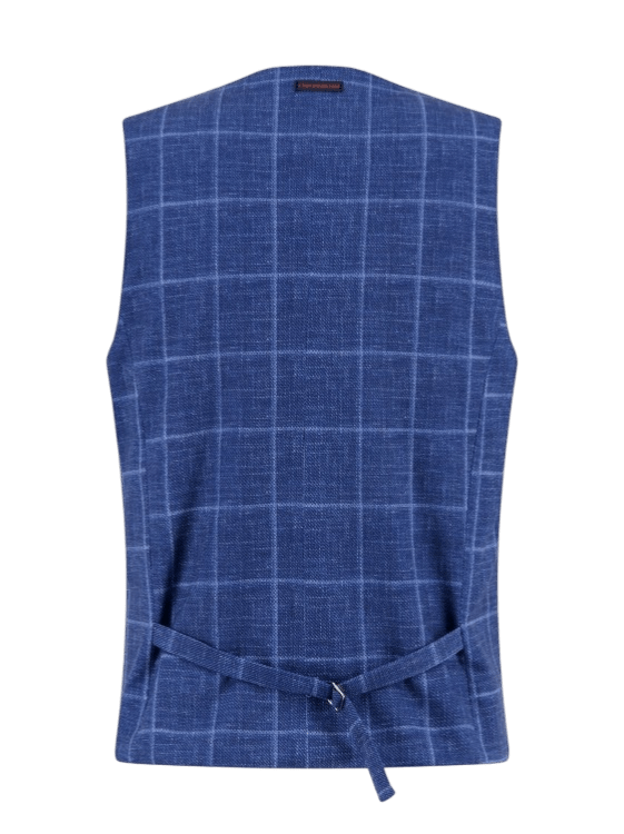 Waistcoat Pique Navy