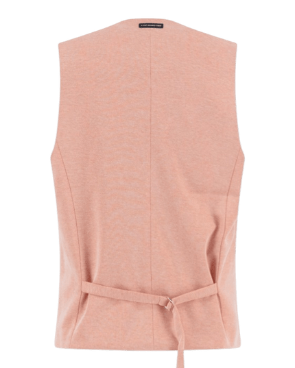 Waistcoat Pique Orange