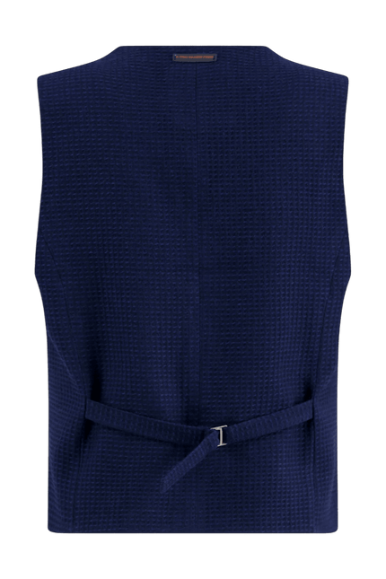 Vest lille struktur navy