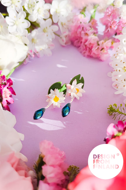 DAUGHTER OF THE NORTH LILY OF THE VALLEY STUD EARRINGS