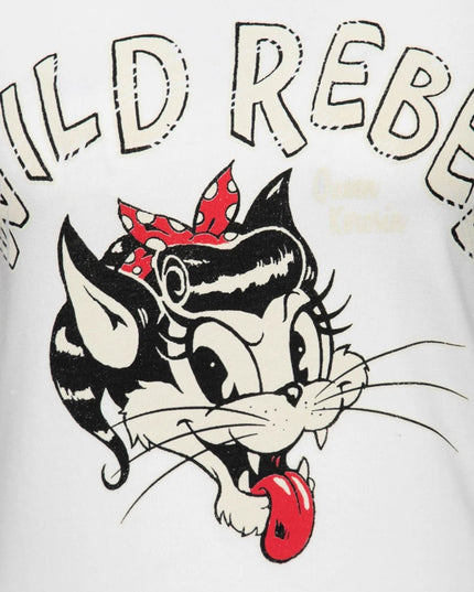 QUEEN KEROSIN Wild Rebel, off white