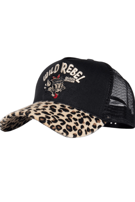 QUEEN KEROSIN Wild Rebel, zwart