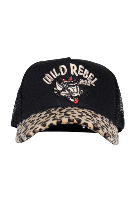 QUEEN KEROSIN Wild Rebel, zwart