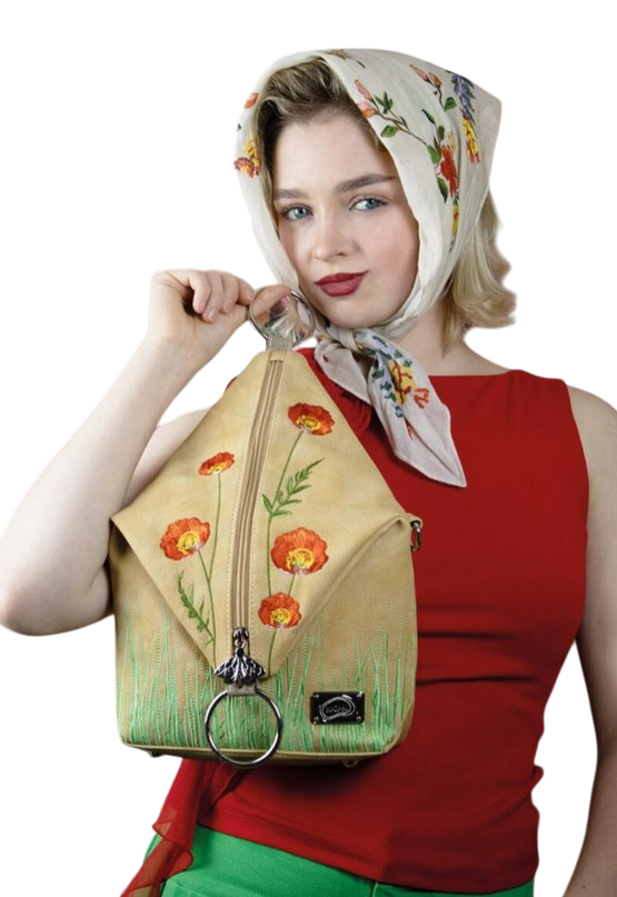 Hi-DI-HI Wildflower crosbody/backpack