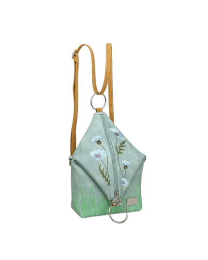 Sac bandoulière/sac à dos Hi-DI-HI Wildflower, bleu clair