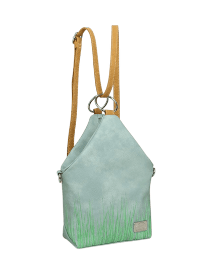 HI-DI-HI WILDFLOWER CROSSBODY/RYGGSÄCK, L. BLÅ