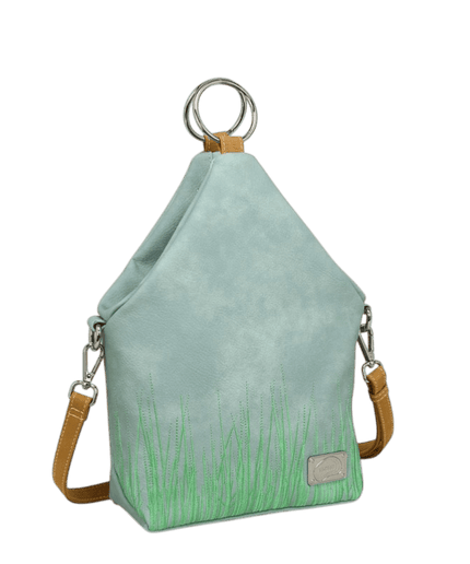 HI-DI-HI WILDFLOWER CROSSBODY/RYGGSÄCK, L. BLÅ
