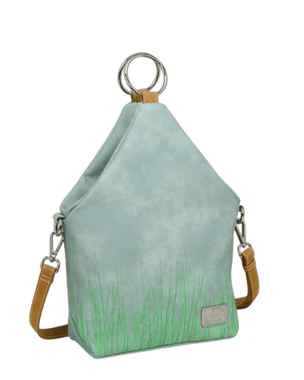 Sac bandoulière/sac à dos Hi-DI-HI Wildflower, bleu clair