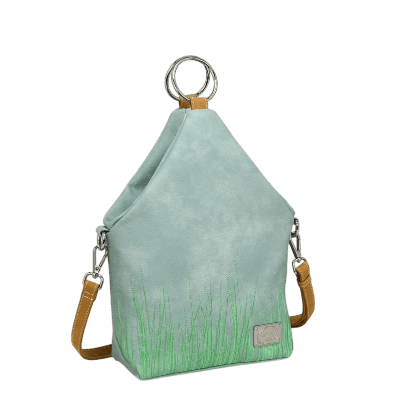 Hi-DI-HI Wildflower crosbody/backpack, l. blue