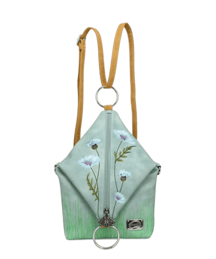 HI-DI-HI WILDFLOWER CROSSBODY/RYGGSÄCK, L. BLÅ