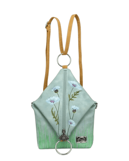 Sac bandoulière/sac à dos Hi-DI-HI Wildflower, bleu clair