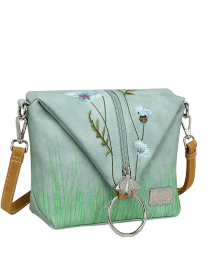 Sac bandoulière/sac à dos Hi-DI-HI Wildflower, bleu clair