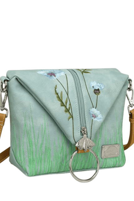 Hi-DI-HI Wildflower crosbody/backpack, l. blue