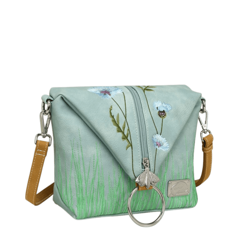 Hi-DI-HI Wildflower crosbody/backpack, l. blue