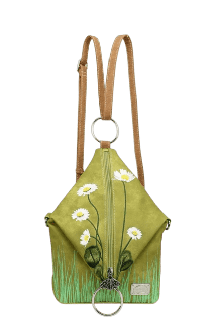 Hi-DI-HI Wildflower crosbody/backpack, l. green