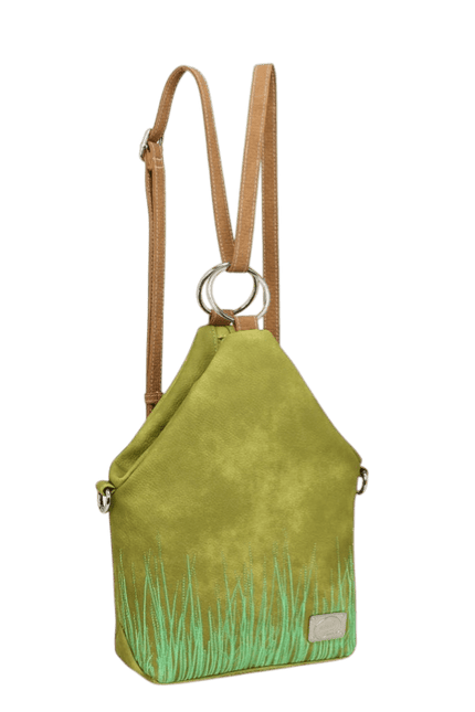 Hi-DI-HI Wildflower crosbody/backpack, l. green