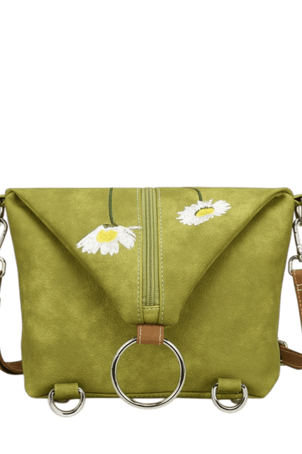 Hi-DI-HI Wildflower crosbody/backpack, l. green
