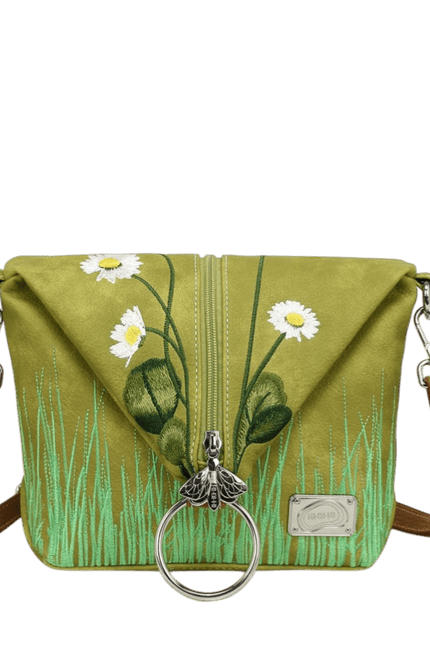 Hi-DI-HI Wildflower crosbody/backpack, l. green