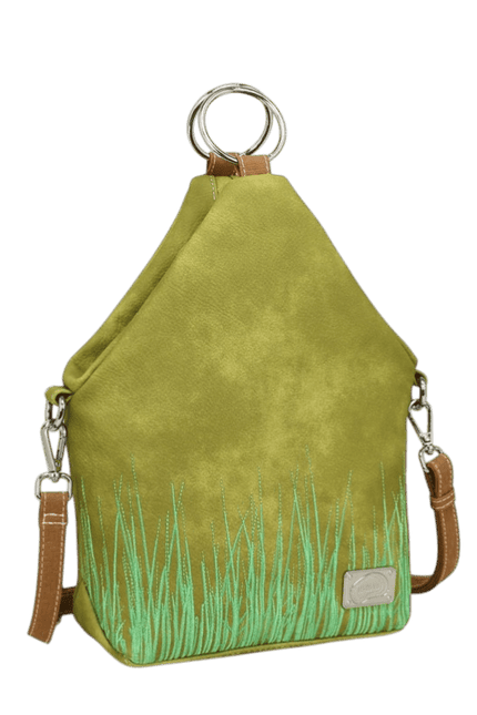 Hi-DI-HI Wildflower crosbody/backpack, l. green