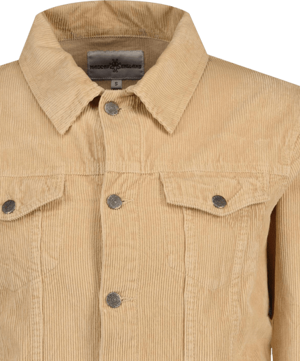 MADCAP WOBURN RETRO MOD FLØJLSJAKKE I WESTERNSTIL
