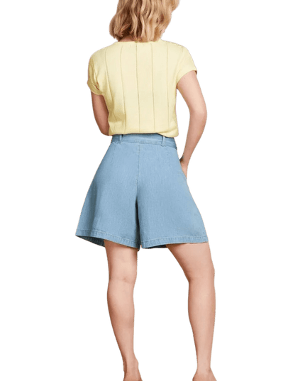 King Louie Yoke top Hoops, cream